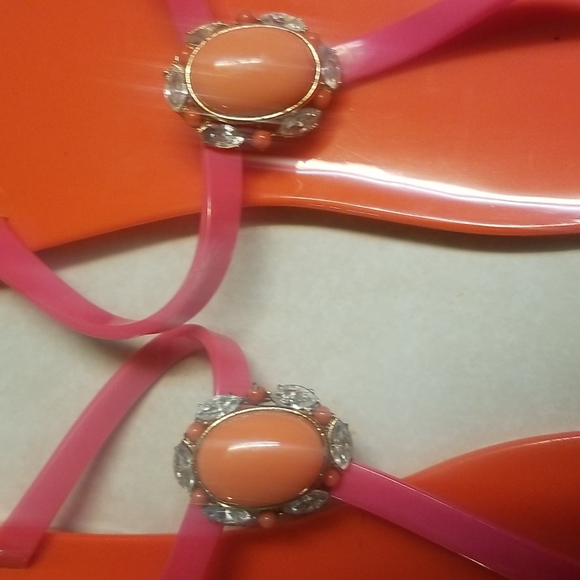 Ann Taylor Loft Jelly Slides size 10 - Picture 4 of 5